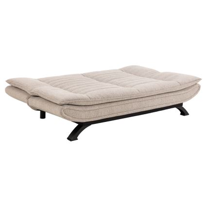 Canapé convertible deux places AIRI beige