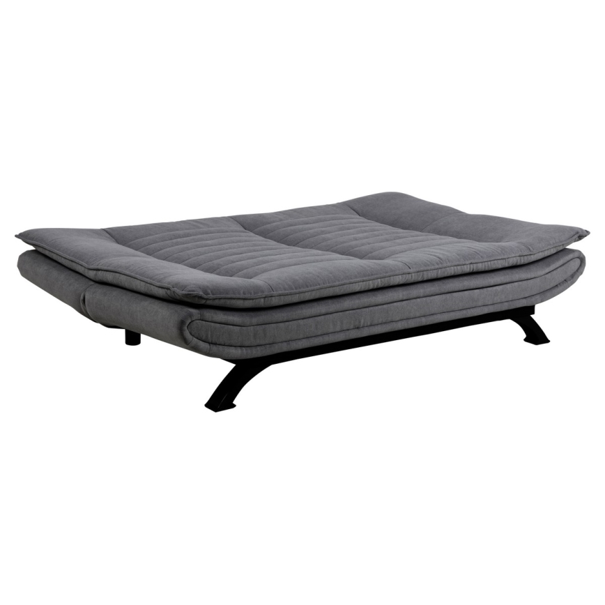 Canapé convertible deux places AIRI gris foncé