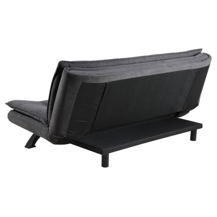 Canapé convertible deux places AIRI gris foncé
