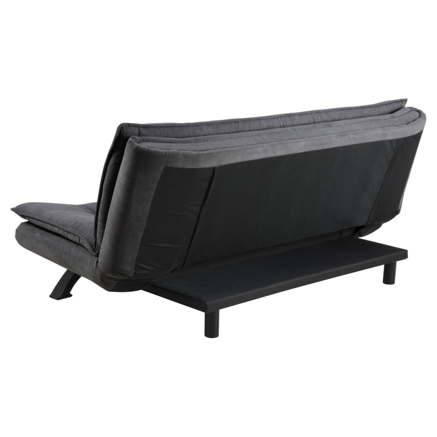 Canapé convertible deux places AIRI gris foncé
