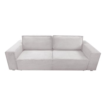 Canapé convertible 3 places avec rangement RONDA beige