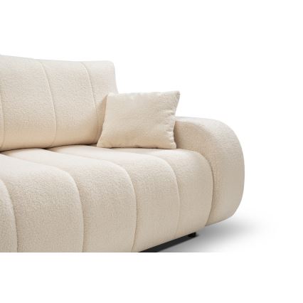 Canapé convertible 3 places DESIO beige