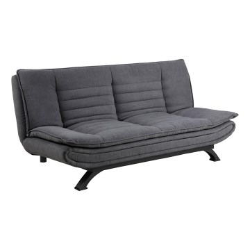 Canapé convertible deux places AIRI gris foncé