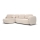 Canapé d'angle convertible avec rangement en L OLBIA gauche beige
