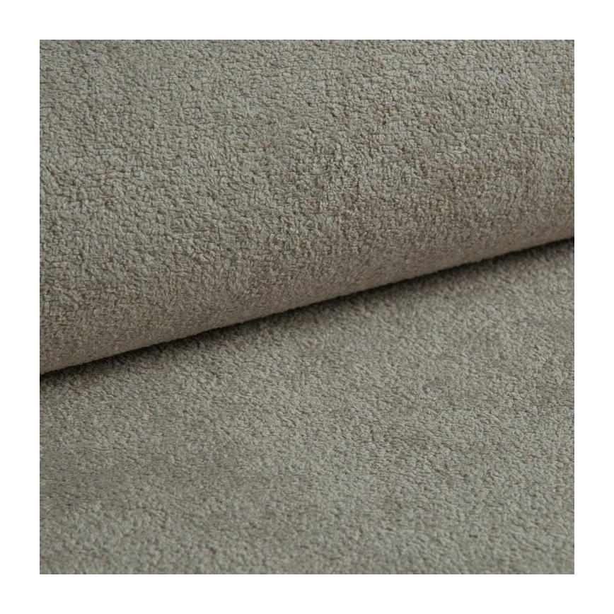 Canapé d'angle convertible en L avec coffre de rangement intégré HORTA — version gauche, gris