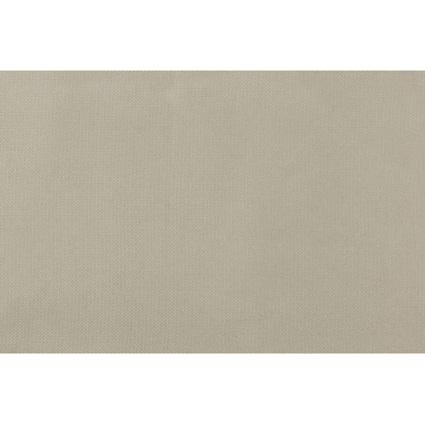 Canapé d'angle convertible en L BRESCIA — version gauche avec coffre de rangement, beige