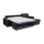 Canapé d'angle convertible en L LEKA droit marron avec rangement, idéal pour un couchage quotidien