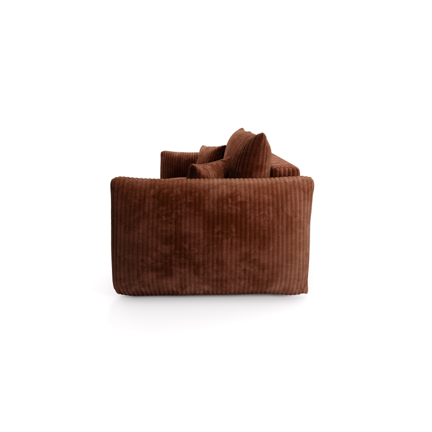 Canapé-lit 2 places FRIDA marron