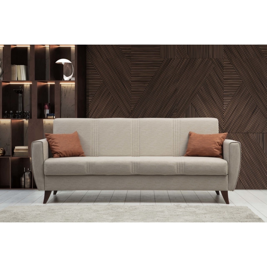 Canapé-lit 3 places KORFU beige