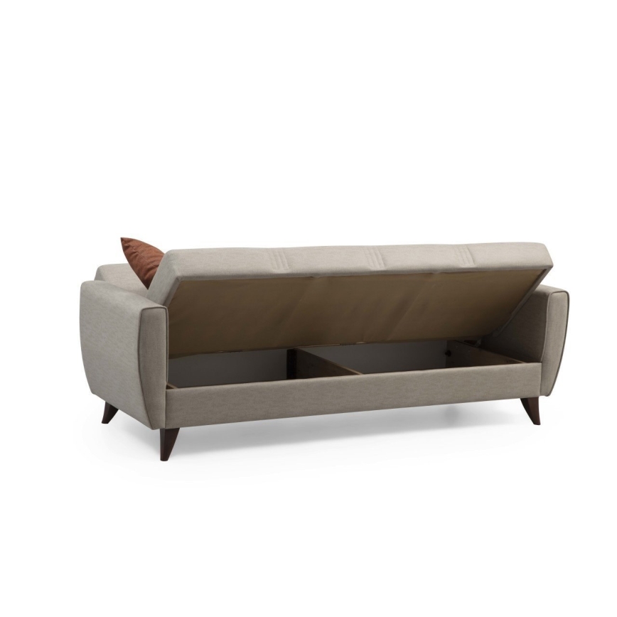 Canapé-lit 3 places KORFU beige