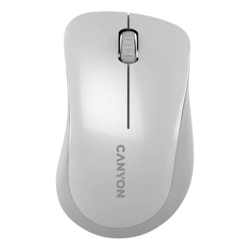 Canyon - Souris optique sans fil avec détecteur Pixart MW 1200 DPI 2xAAA blanc