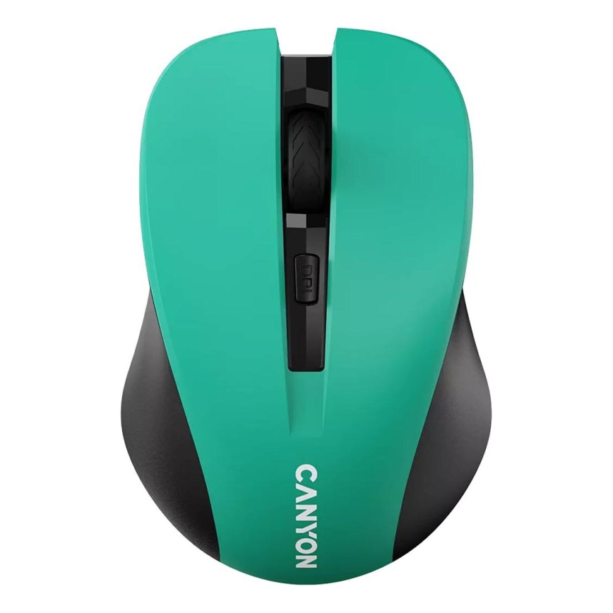 Canyon - Souris sans fil 800/1000/1200 DPI 2xAAA vert