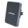 Canyon - Support magnétique pour téléphone de voiture avec fonction de recharge sans fil Qi 5V, carré, noir