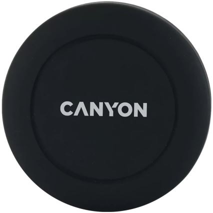 Canyon - Support magnétique rond pour téléphone portable voiture noir