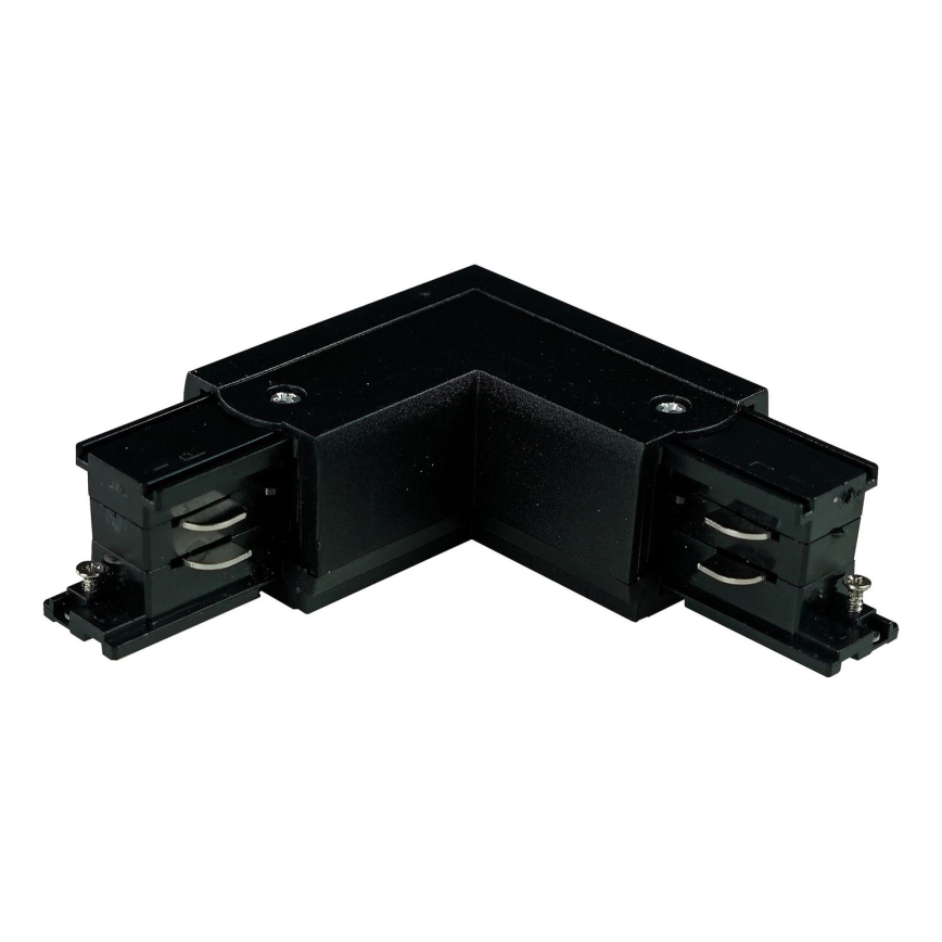 Capuchon d'extrémité de système de rail triphasé TRACER carré noir