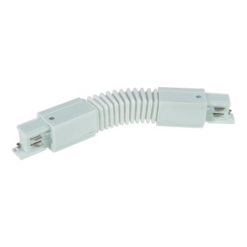 Capuchon d'extrémité de système de rail triphasé TRACER flexible blanc