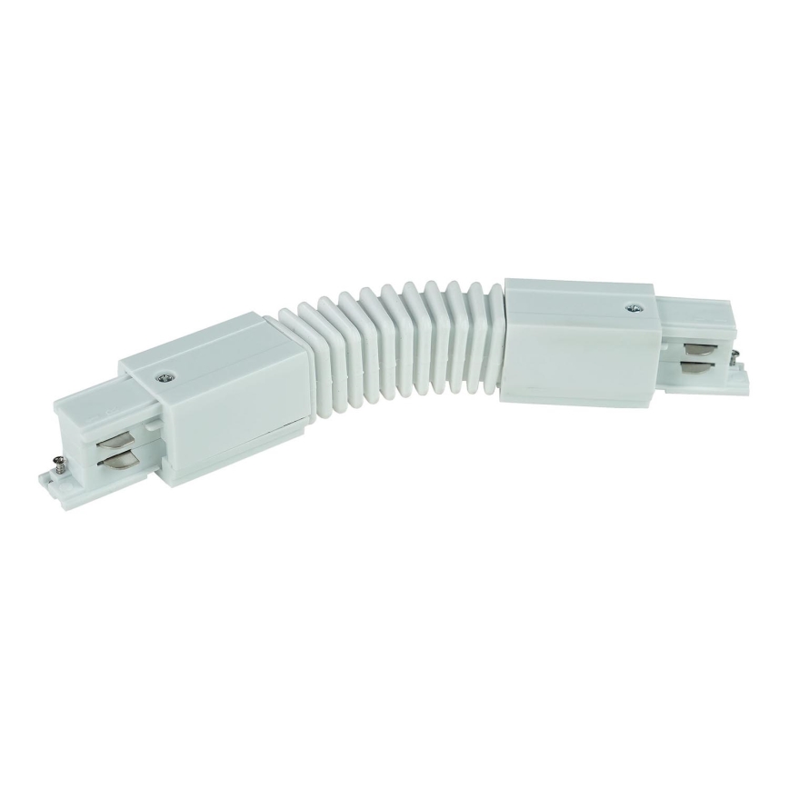 Capuchon d'extrémité de système de rail triphasé TRACER flexible blanc
