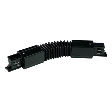 Capuchon d'extrémité de système de rail triphasé TRACER flexible noir