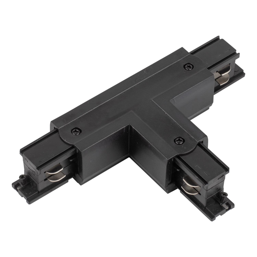 Capuchon d'extrémité de système de rail triphasé TRACER T-connecteur noir