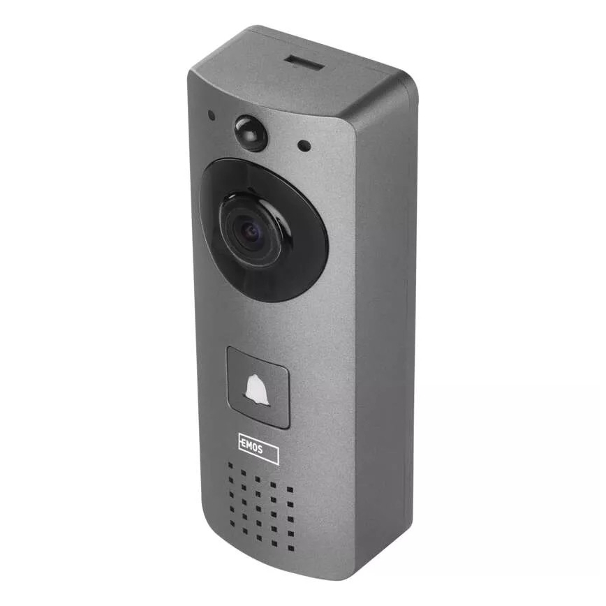 Carillon vidéo sans fil avec détecteur de mouvement GoSmart 12V/3xAA IP44 Wi-Fi Tuya