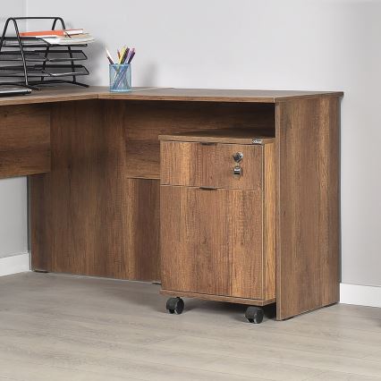 Casier de bureau 61x41 cm marron