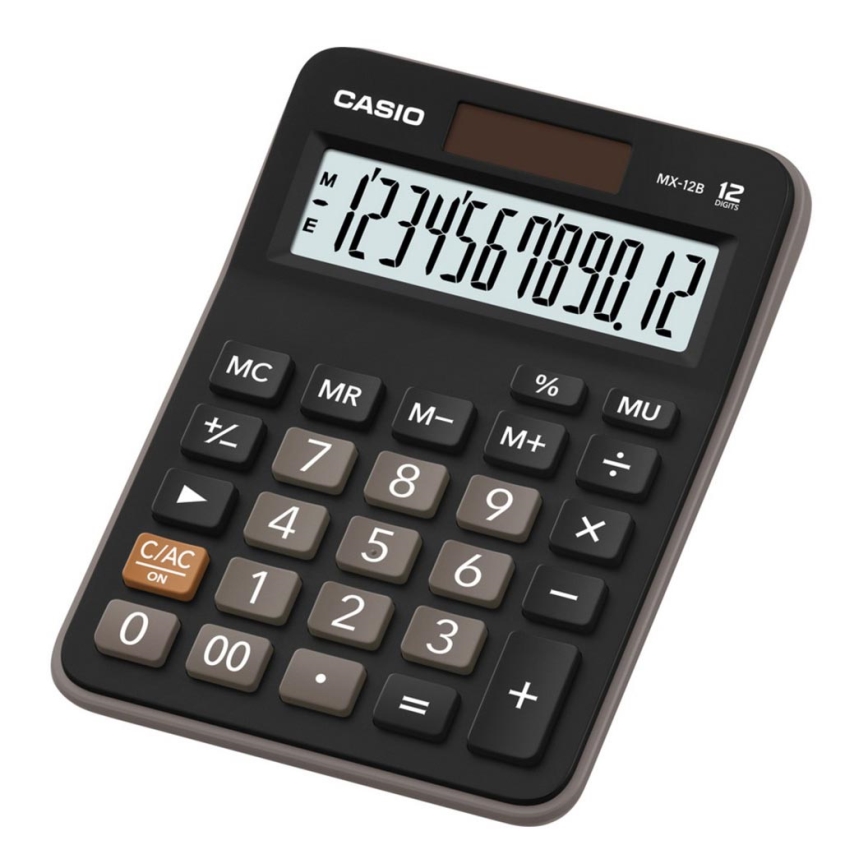 Casio - Calculatrice de bureau 1xLR1130 noire