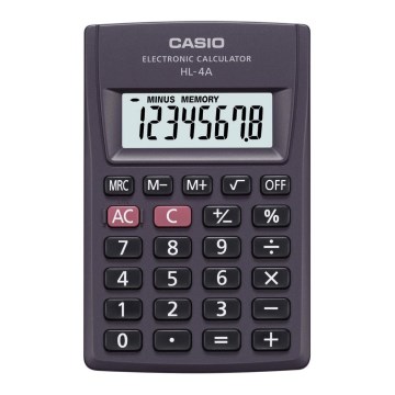 Casio - Calculatrice de poche 1xLR54 noire