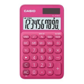 Casio - Calculatrice de poche 1xLR54 rose