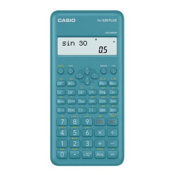 Casio - Calculatrice scolaire 1xAAA turquoise