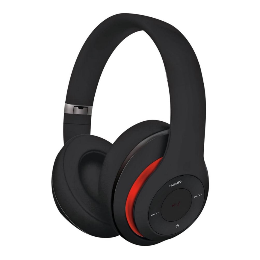 Casque sans fil Bluetooth noir