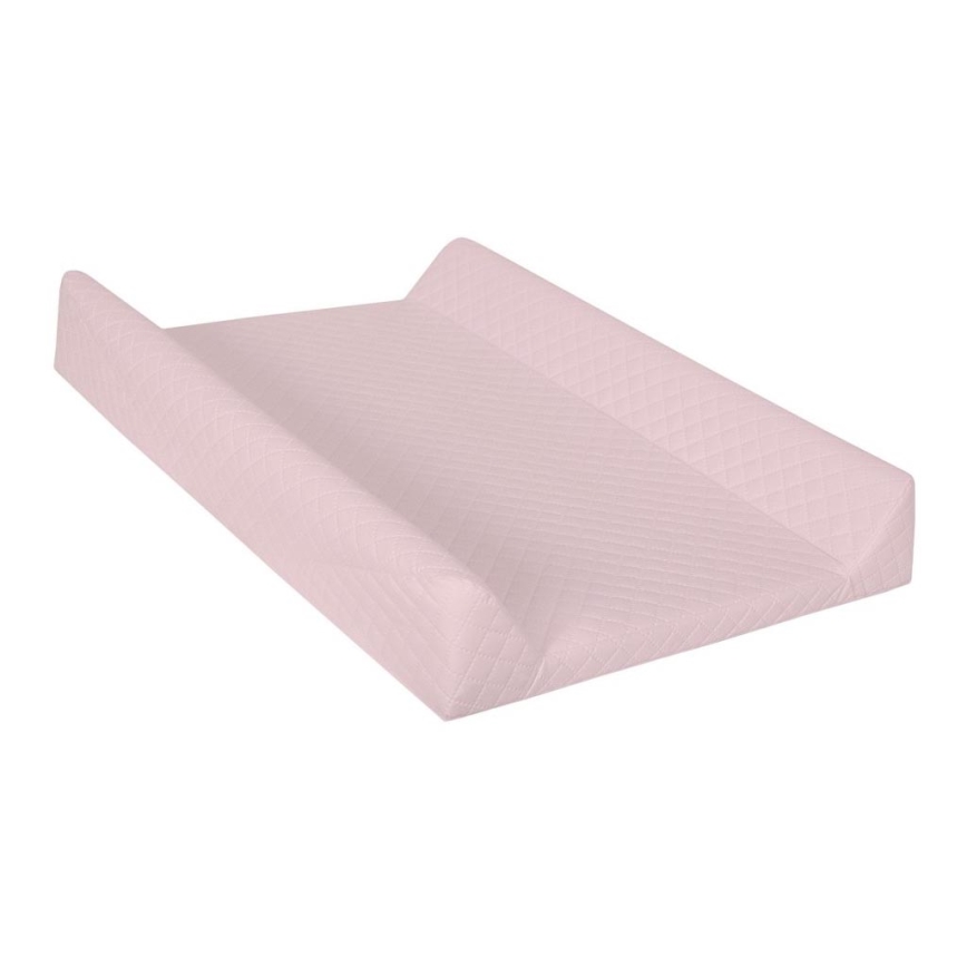 CebaBaby - Matelas à langer avec planche fixe bilatérale COMFORT 50x70 cm rose