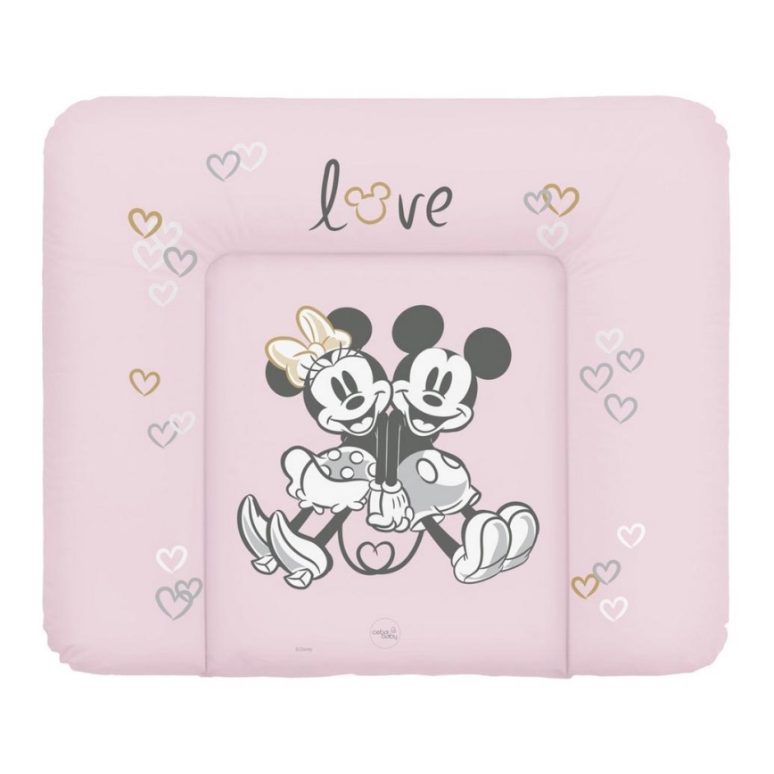 CebaBaby - Matelas à langer triangulaire DISNEY 70x50 cm rose