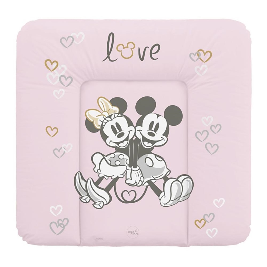 CebaBaby - Matelas à langer triangulaire DISNEY 75x72 cm rose