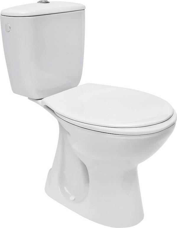Cersanit K08-029 - Toilette sur pied avec un abattant PRESIDENT céramique/blanc