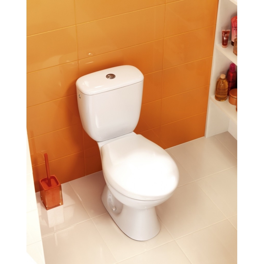 Cersanit K08-029 - Toilette sur pied avec un abattant PRESIDENT céramique/blanc