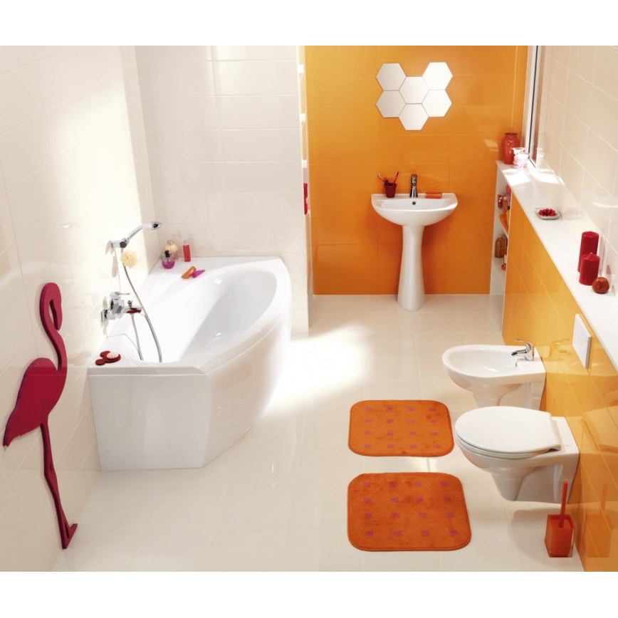 Cersanit K08-029 - Toilette sur pied avec un abattant PRESIDENT céramique/blanc