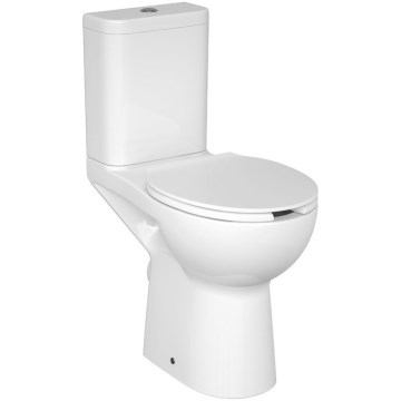 Cersanit K11-0221 - Toilettes à poser pour les personnes à mobilité réduite ETIUDA céramique/blanc