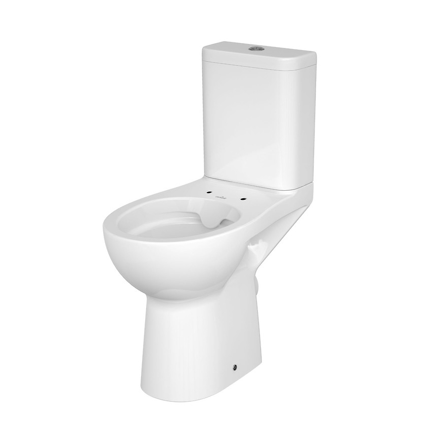 Cersanit K11-0221 - Toilettes à poser pour les personnes à mobilité réduite ETIUDA céramique/blanc