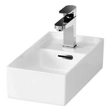 Cersanit K114-004 - Vasque à poser CREA 22x40 cm céramique/blanc brillant