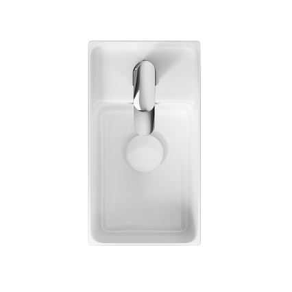 Cersanit K114-004 - Vasque à poser CREA 22x40 cm céramique/blanc brillant