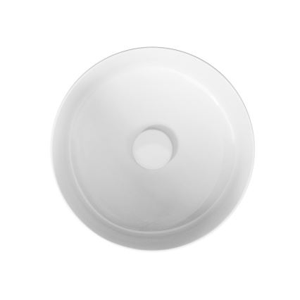 Cersanit K114-020 - Lavabo à poser CREA Ø 38 cm céramique/blanc brillant