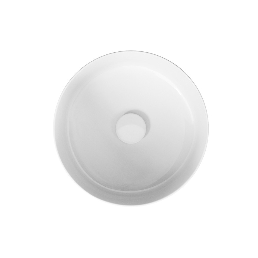 Cersanit K114-020 - Vasque à poser CREA d. 38 cm céramique/blanc brillant