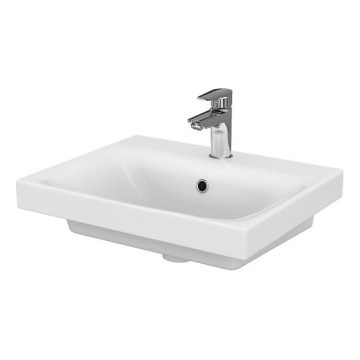 Cersanit K116-009 - Lavabo encastré MODUO 40 x 50 cm, céramique, blanc brillant