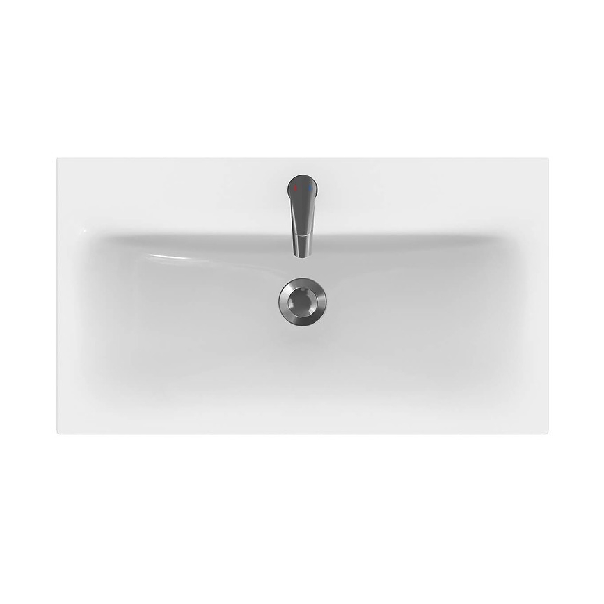 Cersanit K116-013 - Lavabo à poser/à suspendre MODUO 45x80 cm céramique/blanc brillant