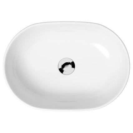Cersanit K116-049 - Vasque à poser MODUO 35,5x50 cm céramique/blanc brillant