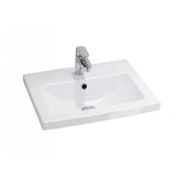 Cersanit K32-002-BOX - Lavabo à poser/suspendu COMO 40x50 cm céramique/blanc brillant