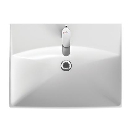 Cersanit K35-006 - Lavabo encastré CITY 45x60 cm céramique/blanc brillant
