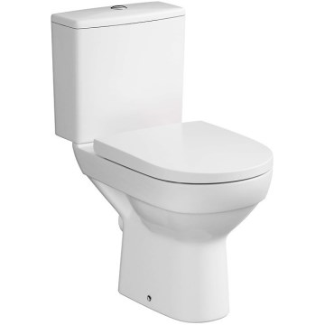 Cersanit K35-035 - Toilette sur pied avec un abattant CITY céramique/blanc