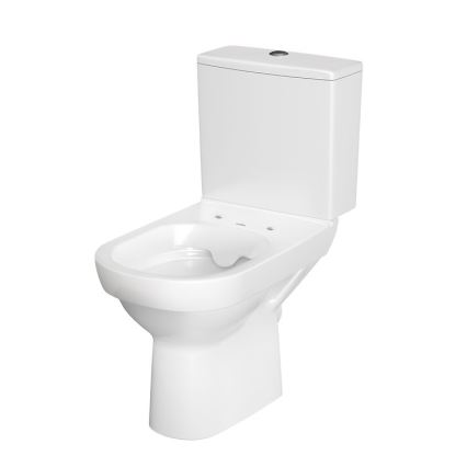 Cersanit K35-035 - WC sur pied CITY avec abattant, céramique/blanc