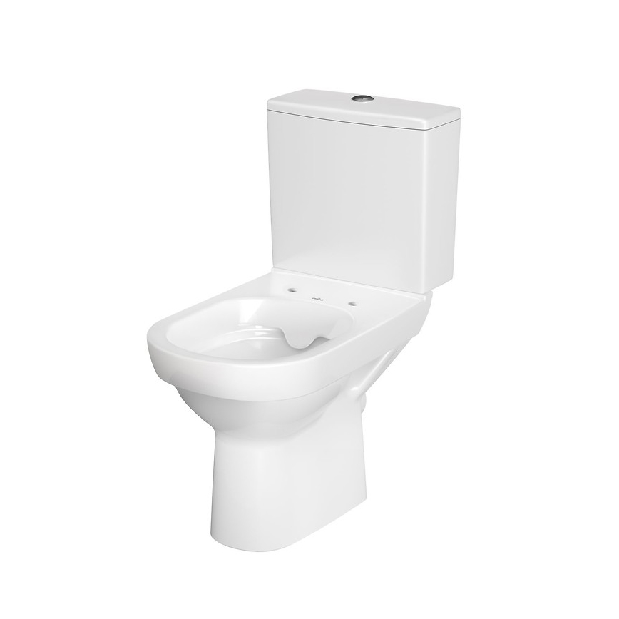 Cersanit K35-035 - WC sur pied CITY avec abattant, céramique/blanc